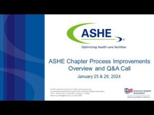 Read more about the article January 25 – ASHE Chapter Process Improvements Overview Call and Q&A